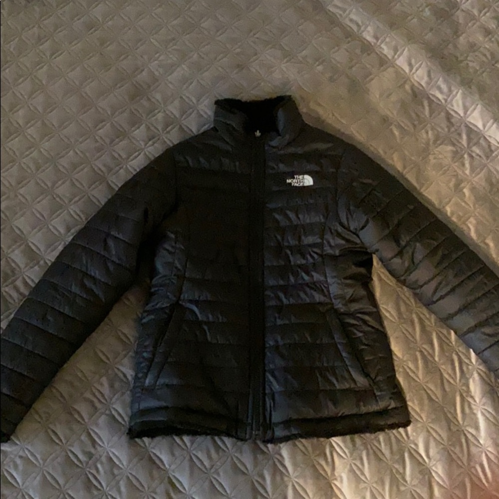 North face reversible jacket